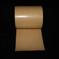 Kraft Brown Double Side PE Silicon Coated Release Paper Liner for Electronic Die-cutting