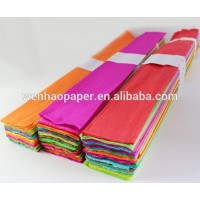 colored crepe paper, craft crepe paper, crepe paper flowers