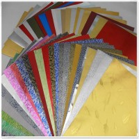 High Quality Metallized Embossed Paper For Box Making