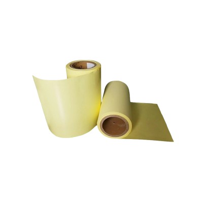 one side silicone coated yellow kraft wrapping paper